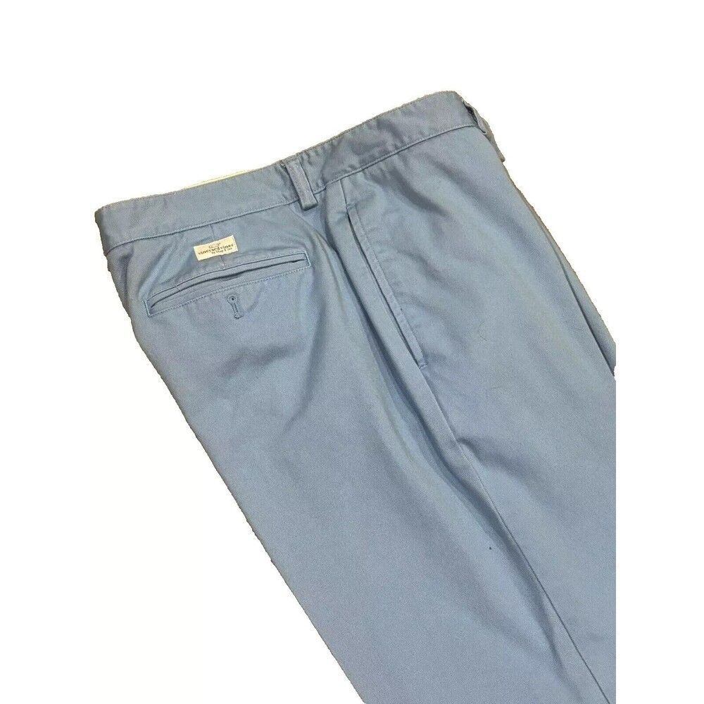 Vineyard Vines Breaker Men's Cotton Chino Pants sz 33 X 30 Blue